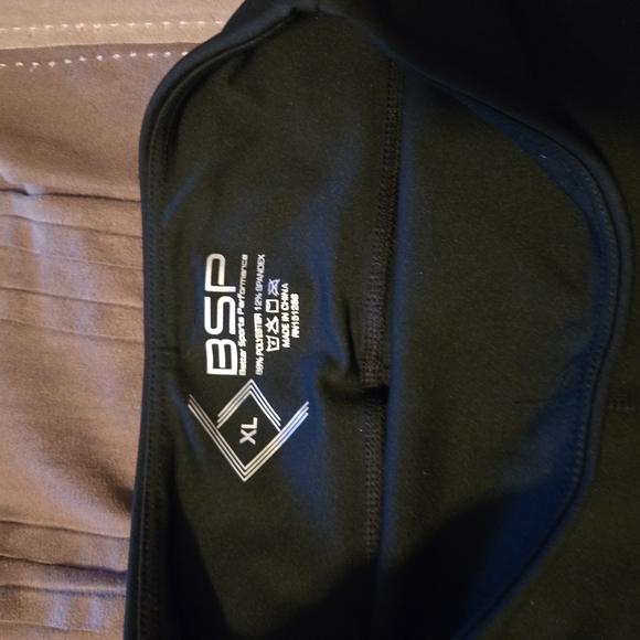 Womens Black Slim Fit Sweatpants with Textured Fabric - Picture 2 of 7